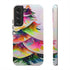 Swooshy Christmas Tree - Impact Resistant Phone Case Samsung Galaxy S22 Glossy